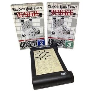 Crossword Companion New York Times Roll Puzzle System Refills Vol 2 3 Challenge